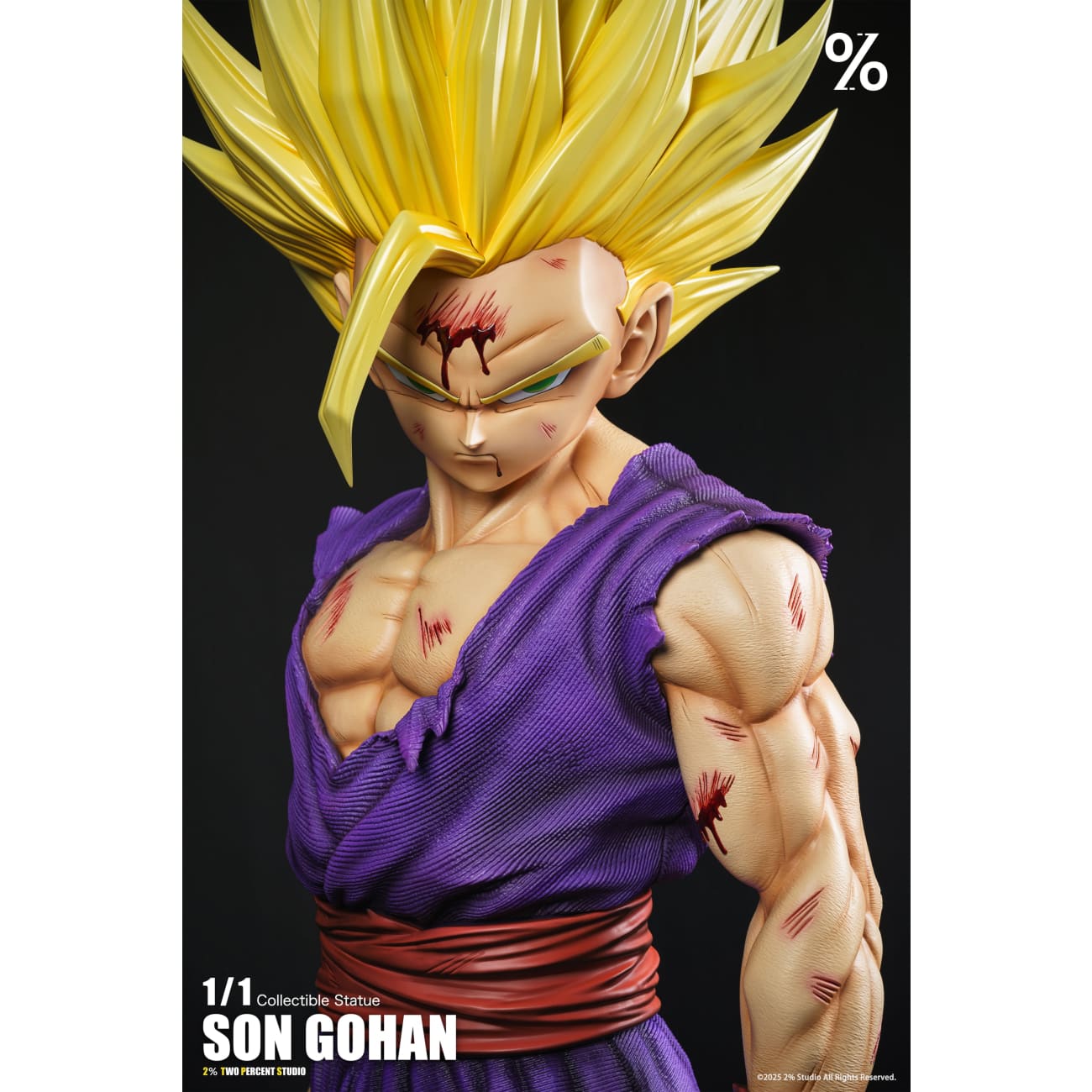 2％ Studio - Super Saiyan 2 Son Gohan