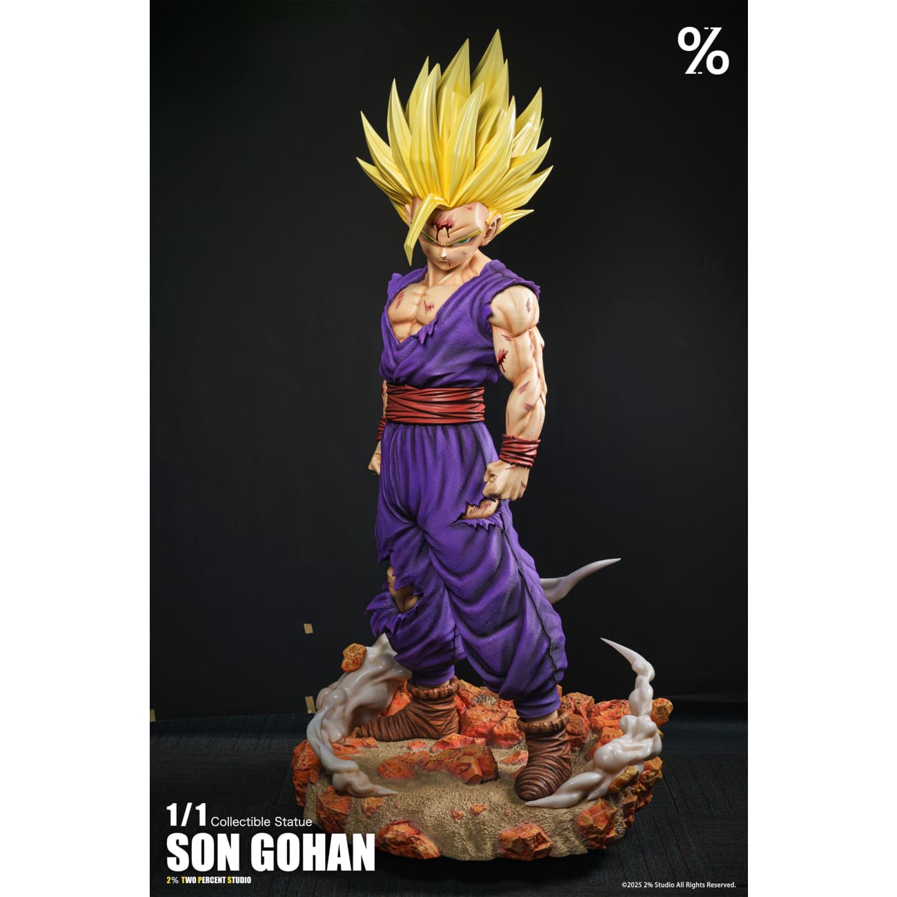 2％ Studio - Super Saiyan 2 Son Gohan