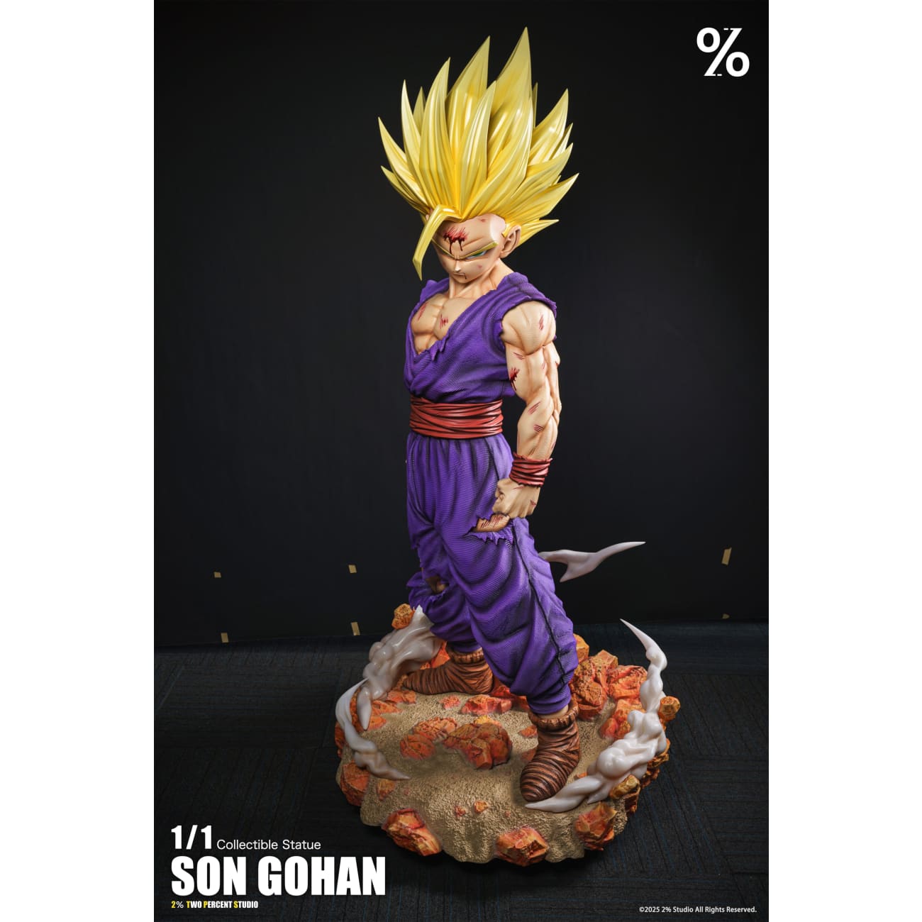 2％ Studio - Super Saiyan 2 Son Gohan