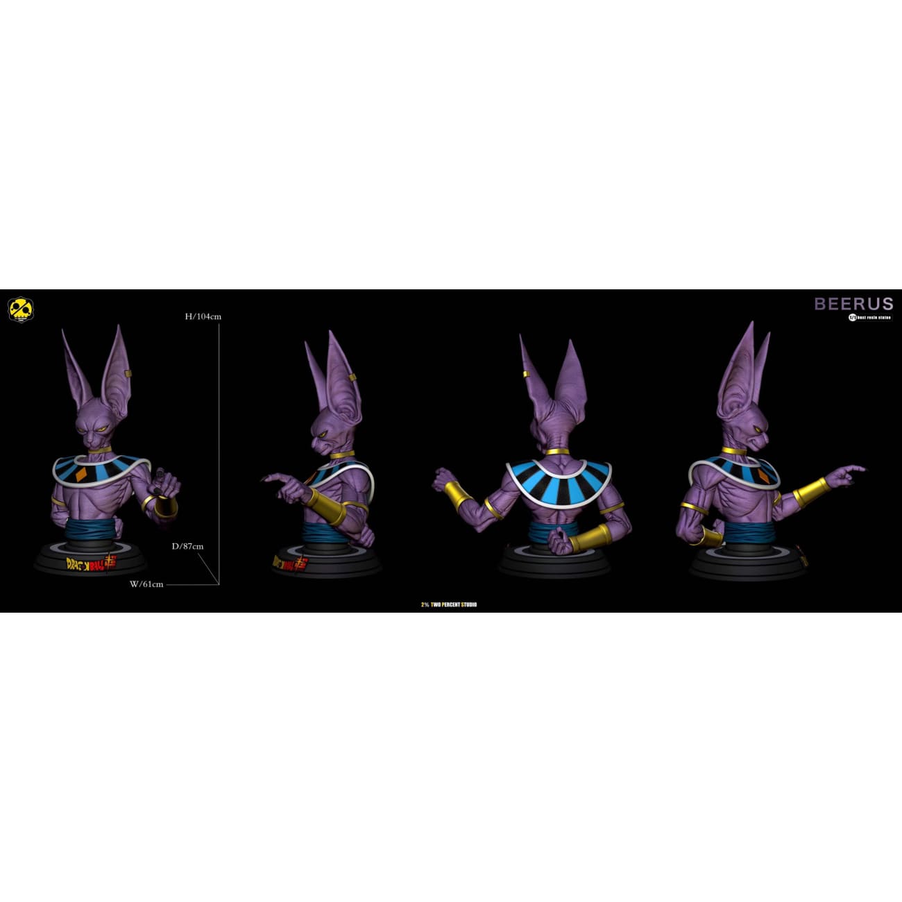 2% Two Percent Studio - Beerus [2 Variants]