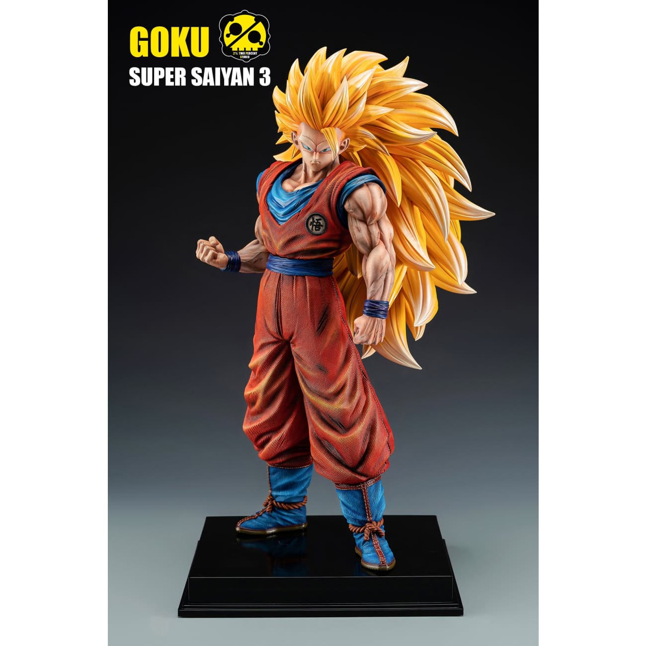 2% Two Percent Studio - Super Saiyan 3 Son Goku - Pre-order