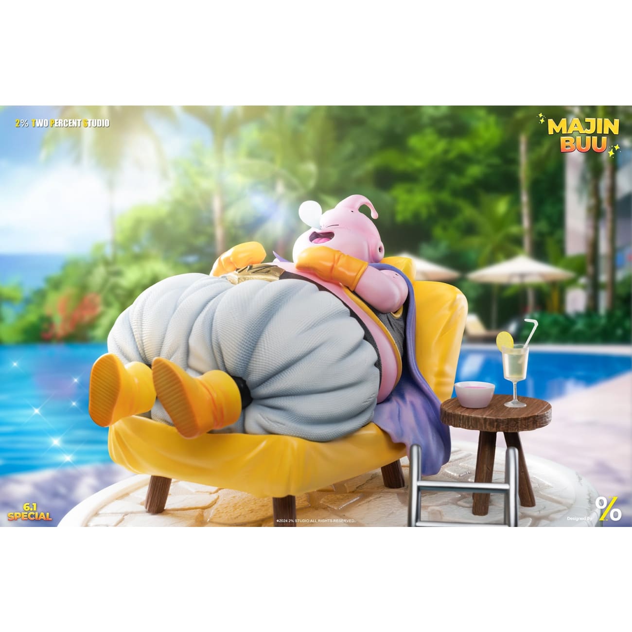2% Two Percent Studio - Swimming Pool Fatty Majin Buu