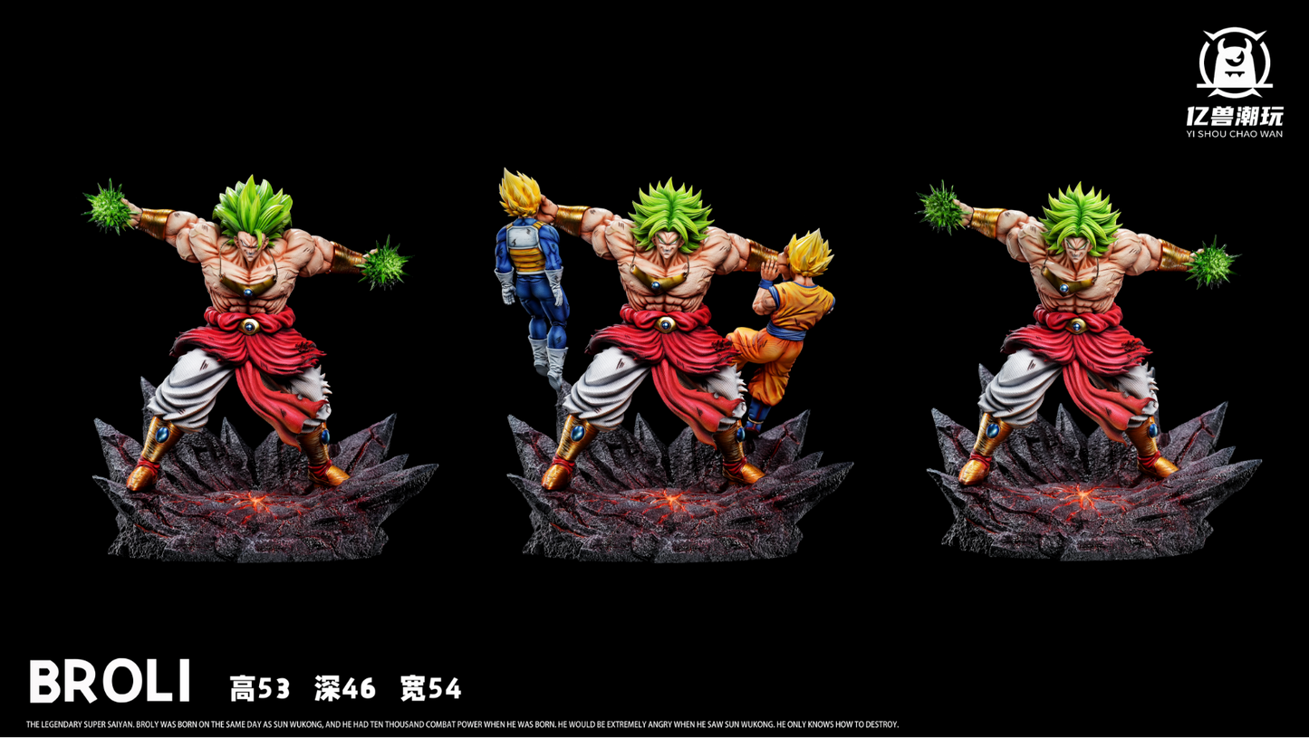 YISHOU Studio / Yi Shou Chao Wan - Broly VS Goku & Vegeta