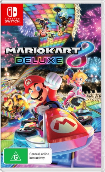 Nintendo Switch Game Title - Mario Kart 8 Deluxe
