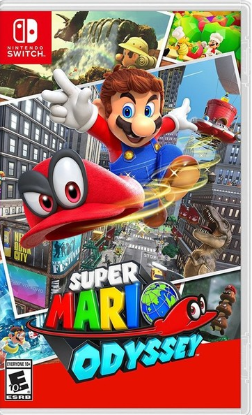 Nintendo Switch Game Title - Super Mario Odyssey