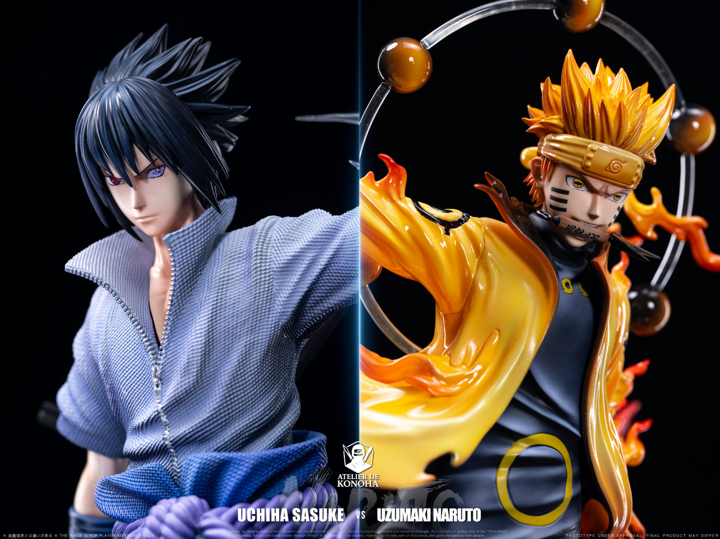 Atelier De Konoha Studio - Uzumaki Naruto & Uchiha Sasuke [6 Variants]