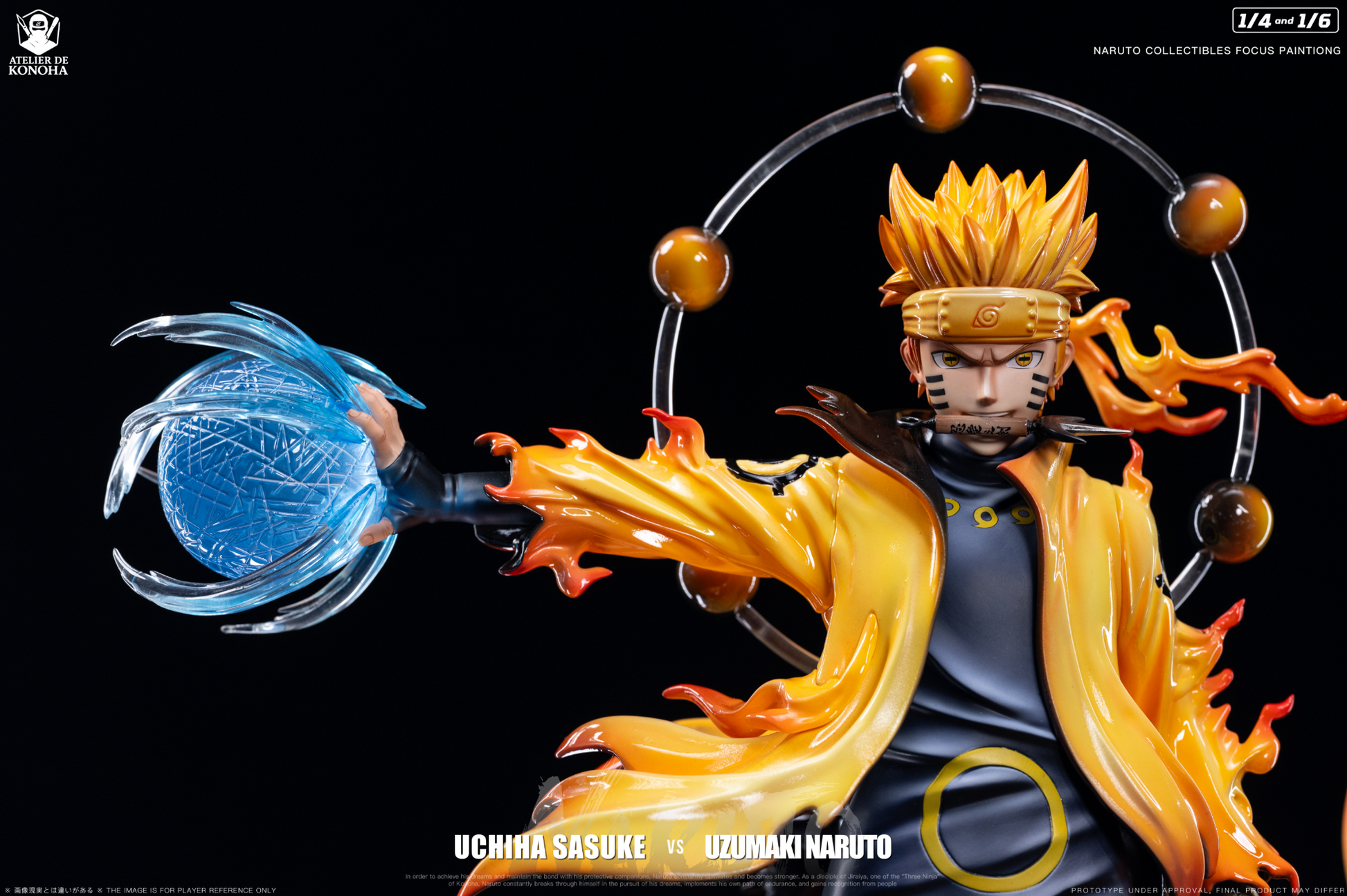 Atelier De Konoha Studio - Uzumaki Naruto & Uchiha Sasuke [6 Variants]