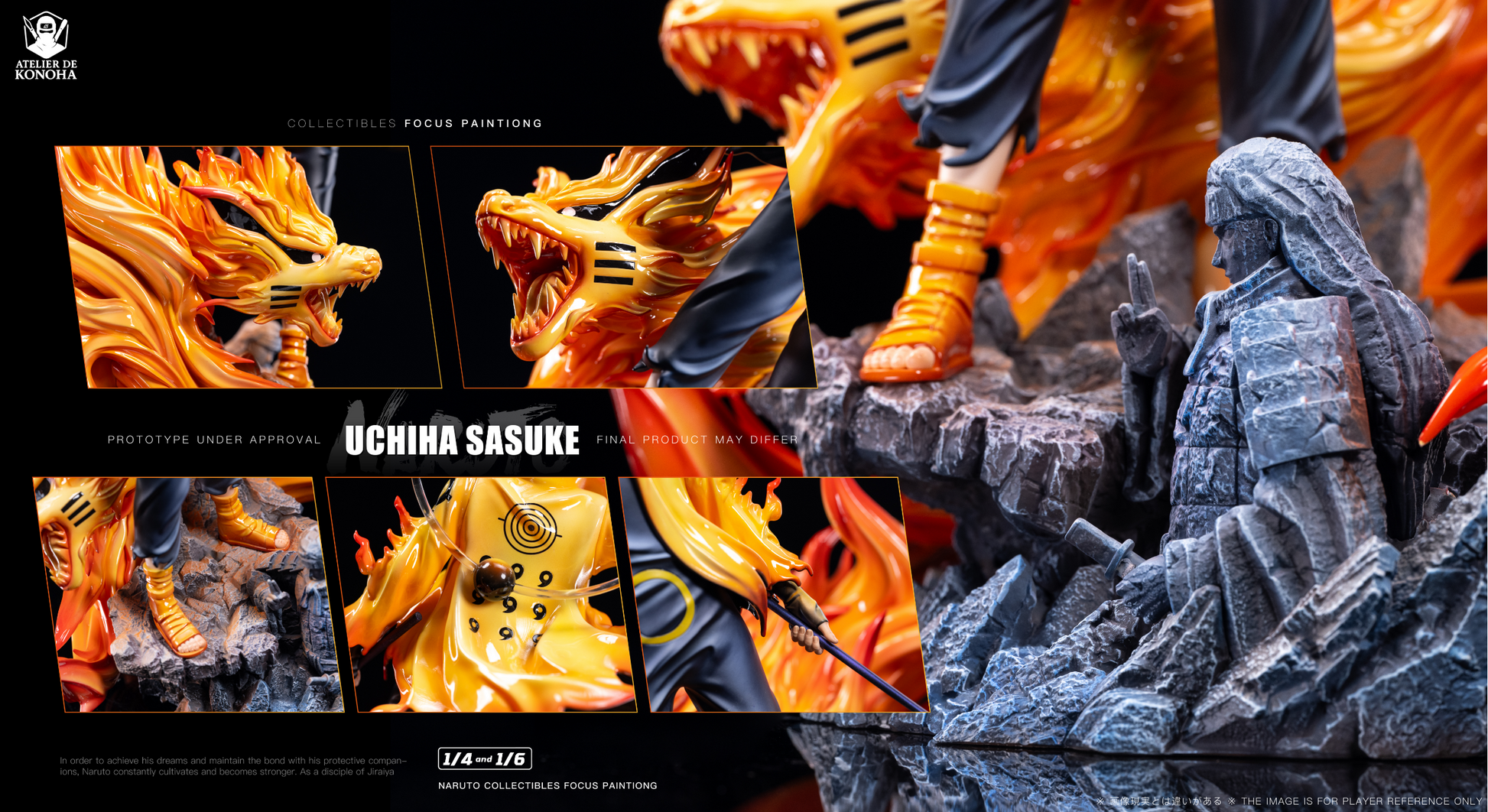 Atelier De Konoha Studio - Uzumaki Naruto & Uchiha Sasuke [6 Variants]