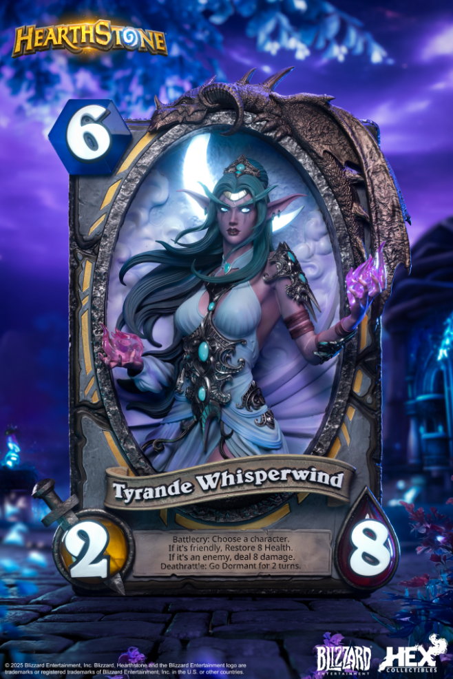 HEX Collectibles - Blizzard Hearthstone X Tyrande Whisperwind HEXFRAME03 [Licensed]