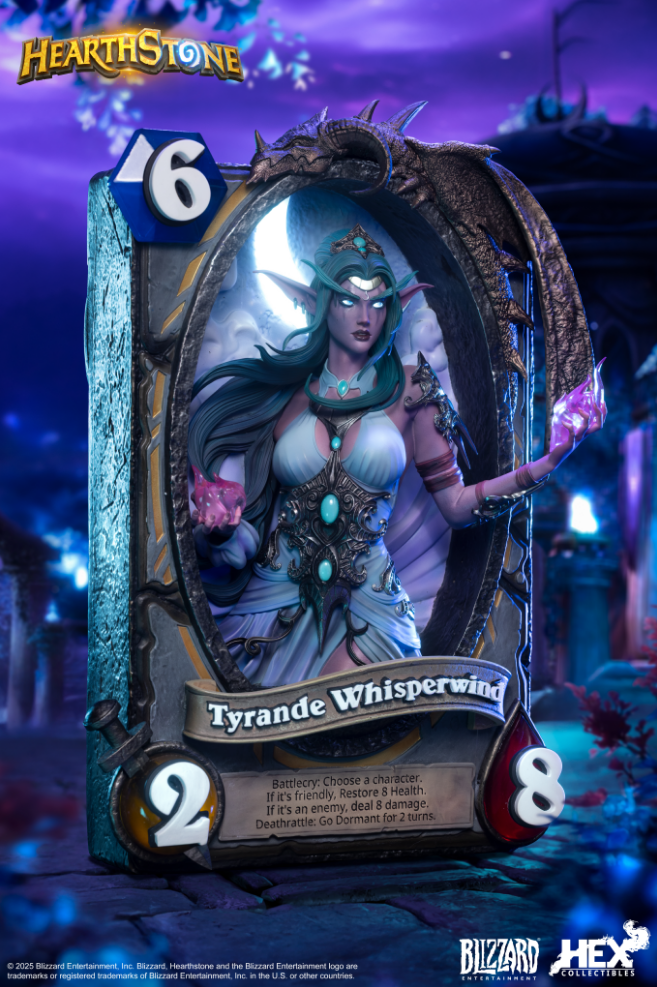 HEX Collectibles - Blizzard Hearthstone X Tyrande Whisperwind HEXFRAME03 [Licensed]