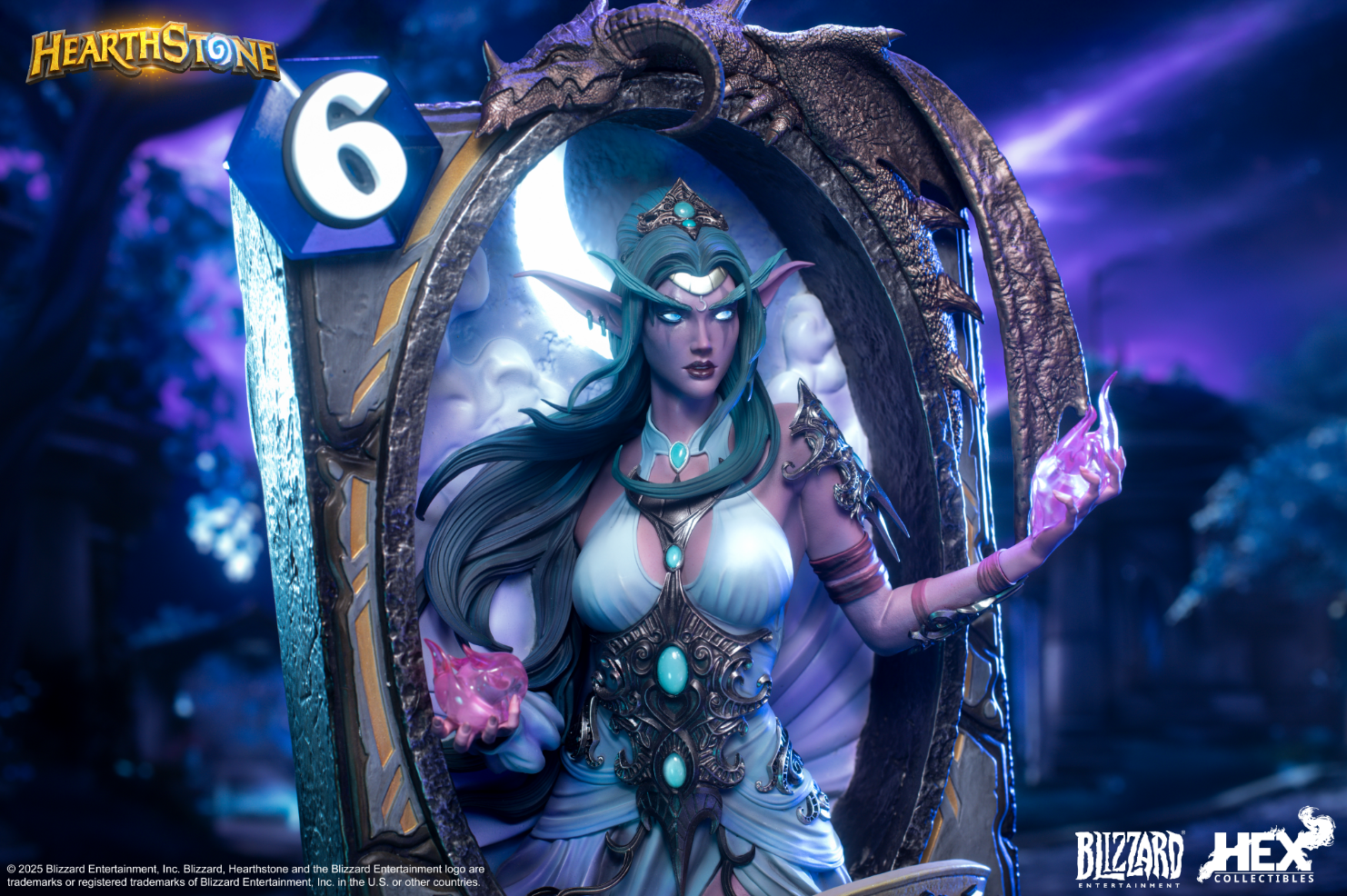 HEX Collectibles - Blizzard Hearthstone X Tyrande Whisperwind HEXFRAME03 [Licensed]