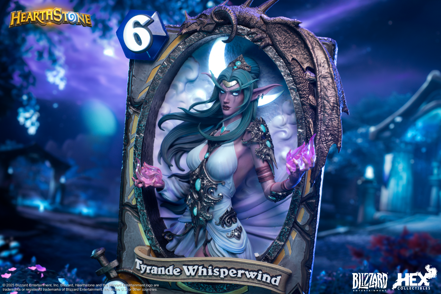 HEX Collectibles - Blizzard Hearthstone X Tyrande Whisperwind HEXFRAME03 [Licensed]