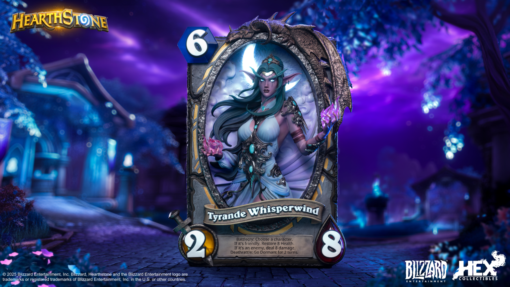 HEX Collectibles - Blizzard Hearthstone X Tyrande Whisperwind HEXFRAME03 [Licensed]