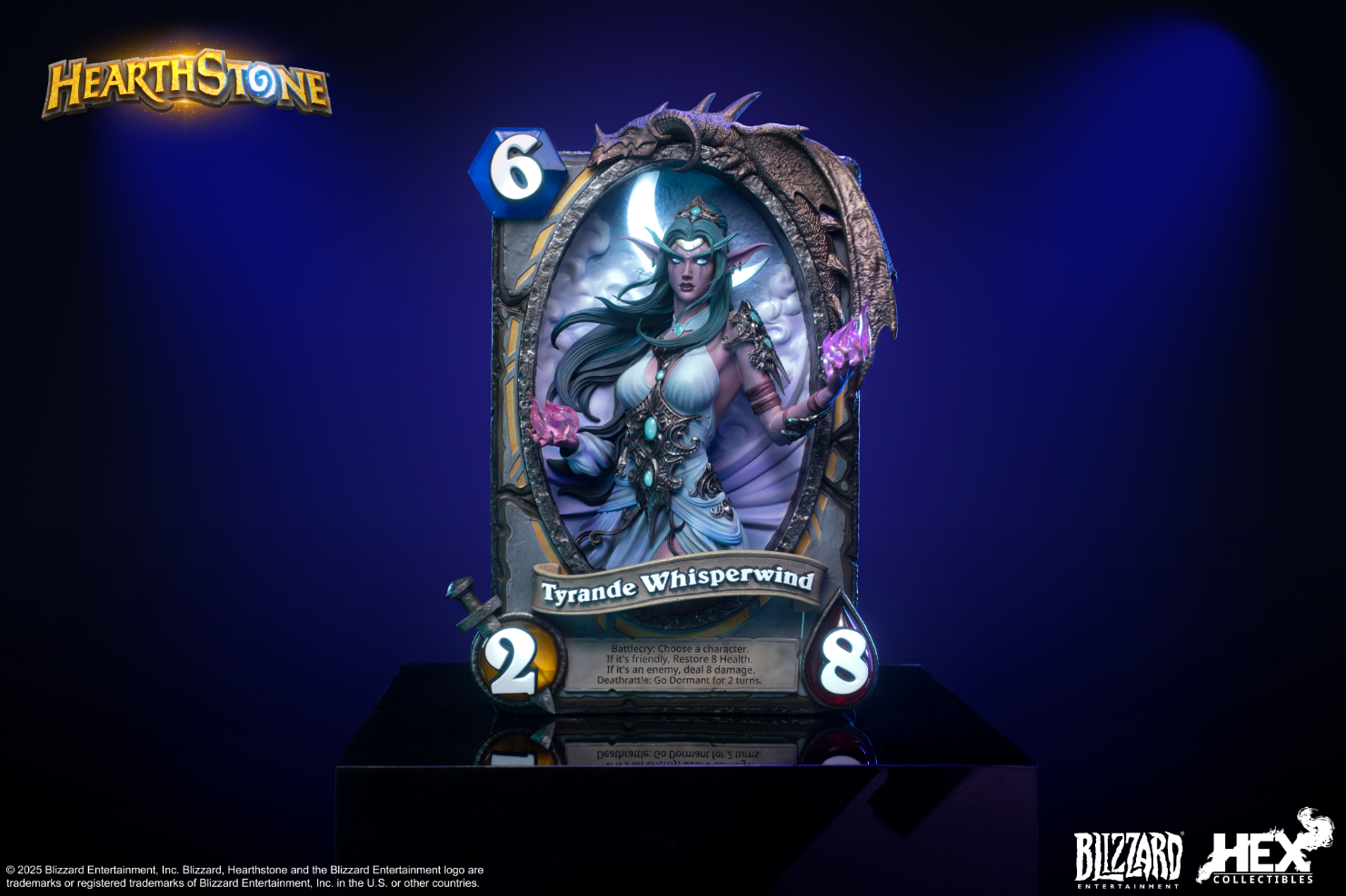 HEX Collectibles - Blizzard Hearthstone X Tyrande Whisperwind HEXFRAME03 [Licensed]
