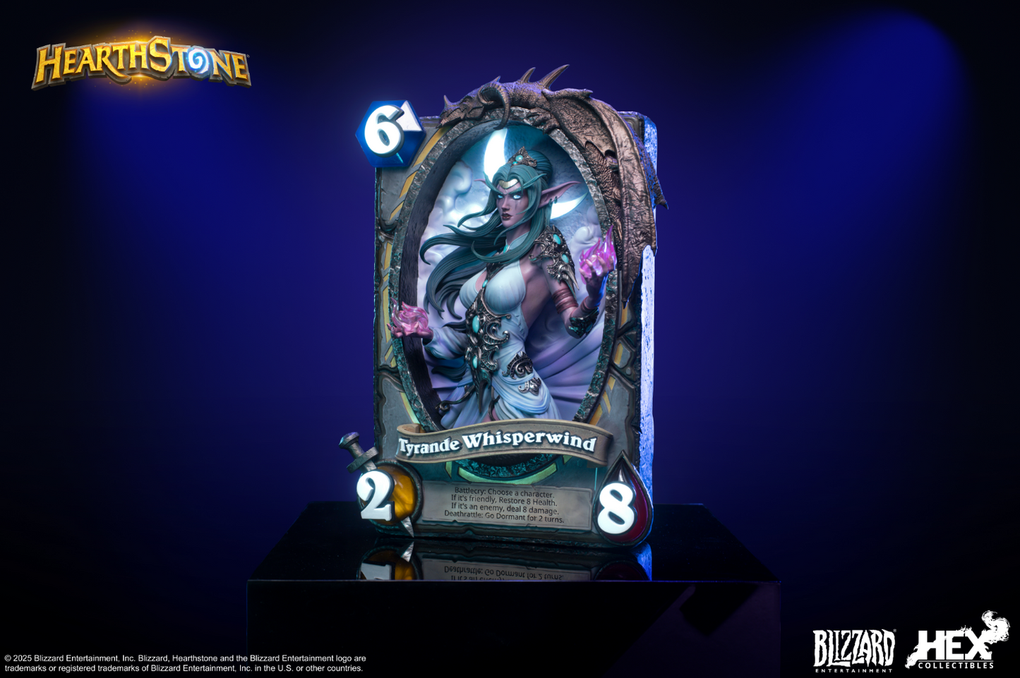 HEX Collectibles - Blizzard Hearthstone X Tyrande Whisperwind HEXFRAME03 [Licensed]