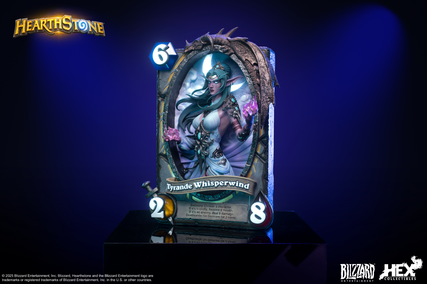 HEX Collectibles - Blizzard Hearthstone X Tyrande Whisperwind HEXFRAME03 [Licensed]