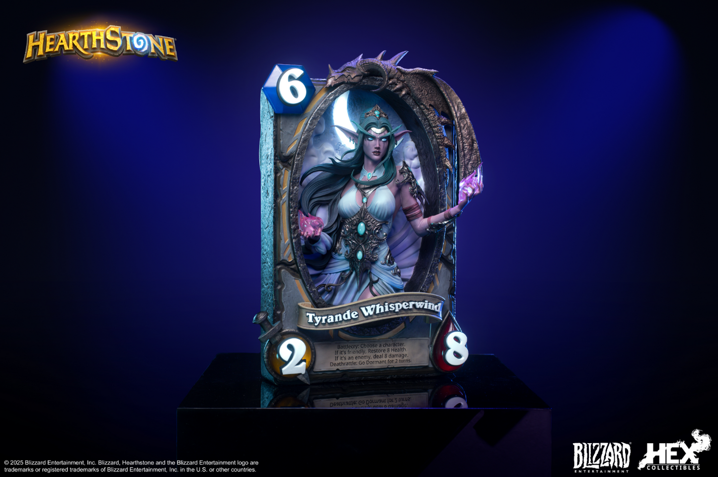 HEX Collectibles - Blizzard Hearthstone X Tyrande Whisperwind HEXFRAME03 [Licensed]