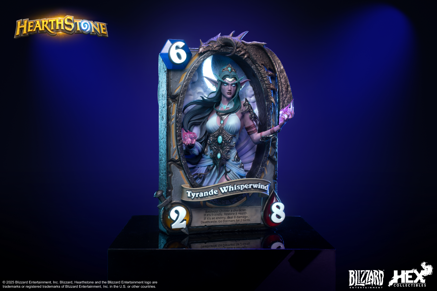 HEX Collectibles - Blizzard Hearthstone X Tyrande Whisperwind HEXFRAME03 [Licensed]