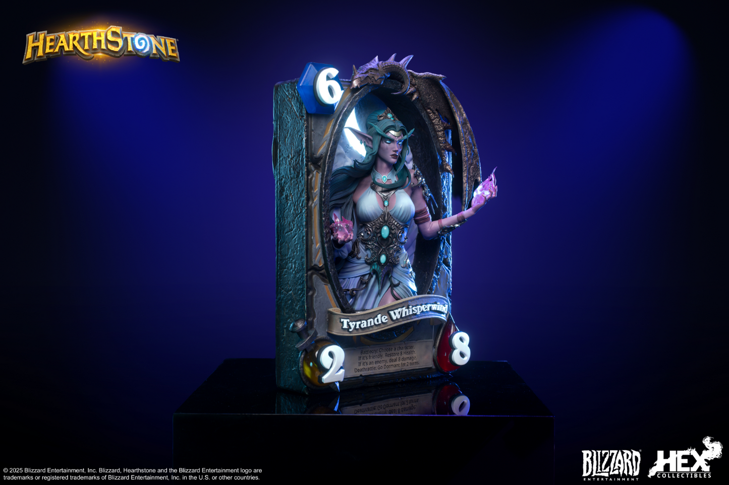 HEX Collectibles - Blizzard Hearthstone X Tyrande Whisperwind HEXFRAME03 [Licensed]