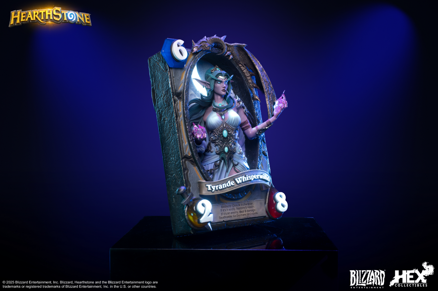 HEX Collectibles - Blizzard Hearthstone X Tyrande Whisperwind HEXFRAME03 [Licensed]