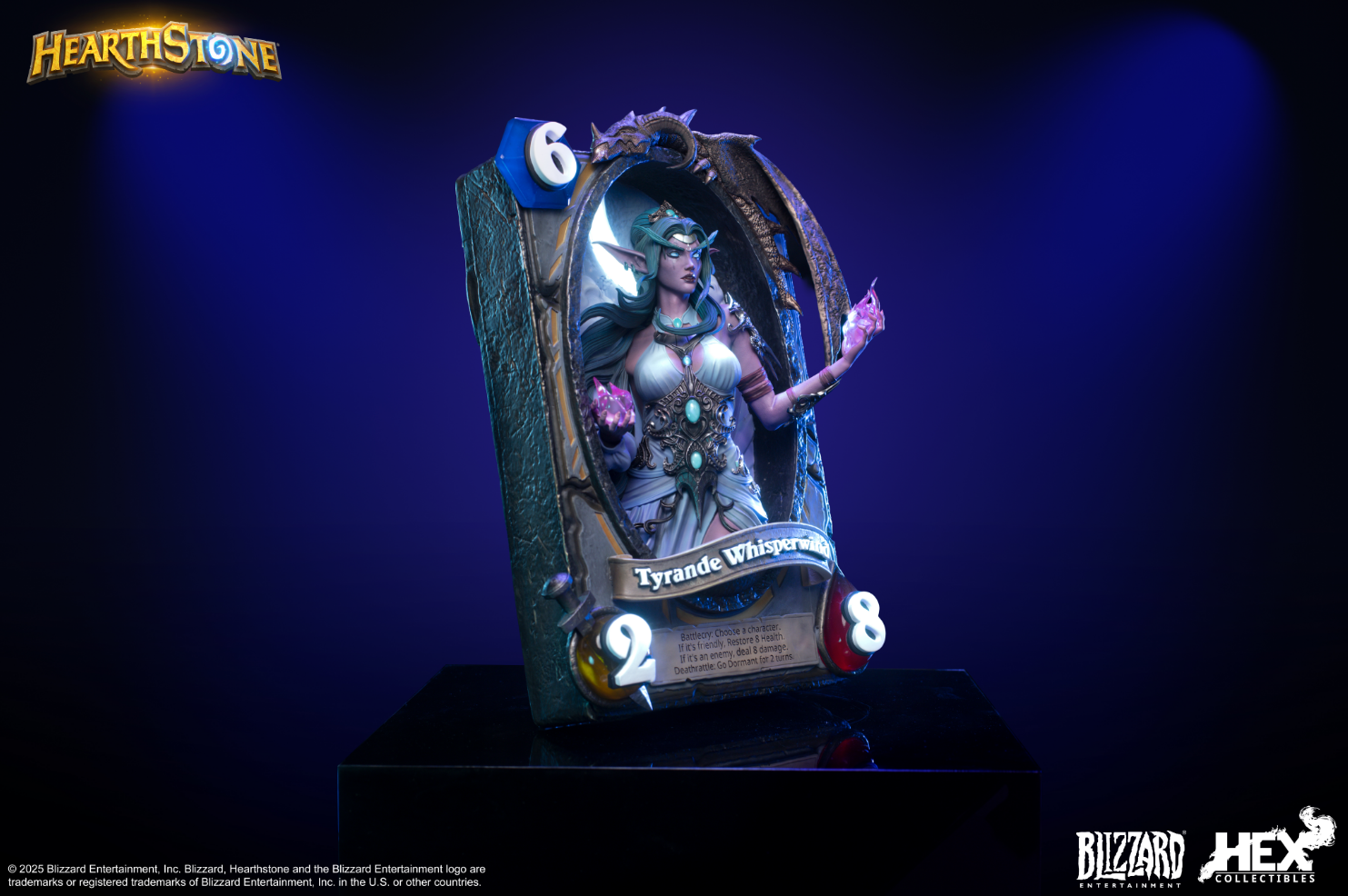 HEX Collectibles - Blizzard Hearthstone X Tyrande Whisperwind HEXFRAME03 [Licensed]