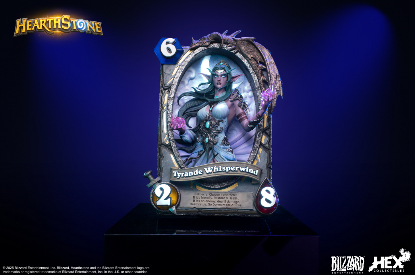 HEX Collectibles - Blizzard Hearthstone X Tyrande Whisperwind HEXFRAME03 [Licensed]