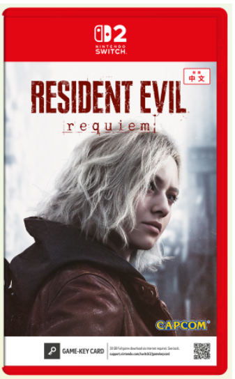 Nintendo Switch Game Title - Resident Evil Requiem + Steel Book