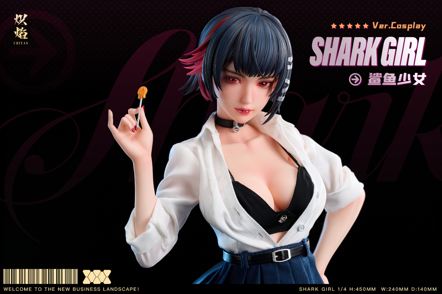 Chi Yan Studio - Shark Girl Ellen Joe [2 Variants]
