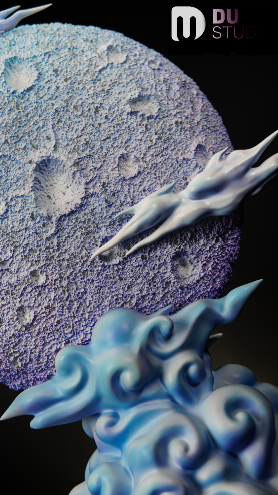 Du Studio - Super Saiyan 4 Moon