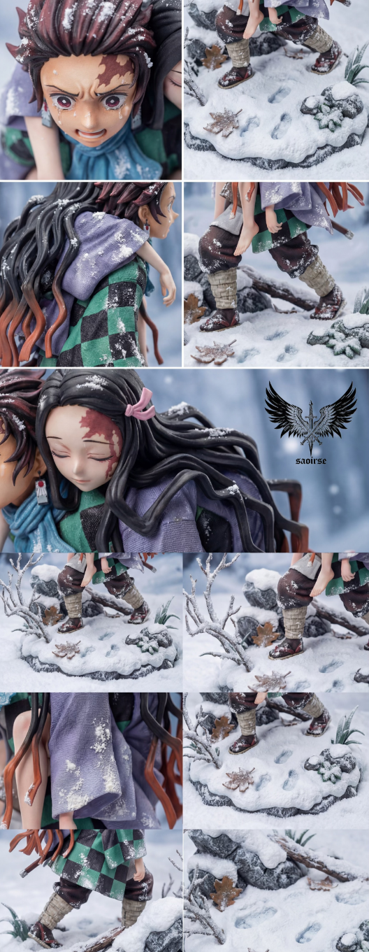 Saoirse Studio - Tanjiro Kamado X Nezuko Kamado Sibling Bonds