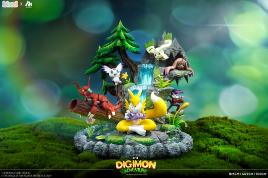 BBSD Studio X AN Studio - Terriermon & Guilmon & Impmon & Renamon & Culumon & Lopmon