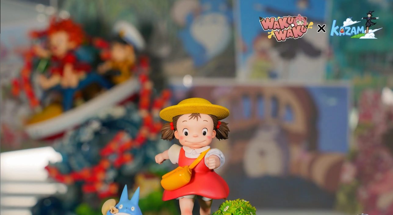 WakuWaku Studio X Kazami Studio - Mei X Mini Totoro