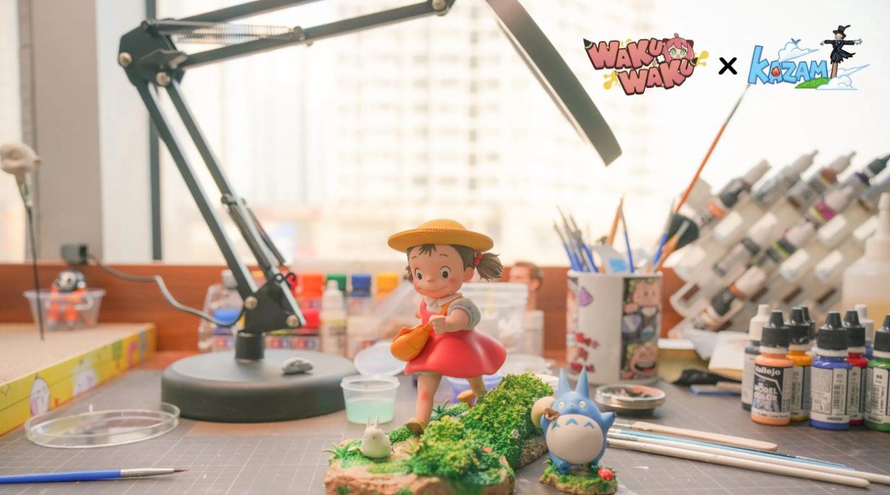 WakuWaku Studio X Kazami Studio - Mei X Mini Totoro