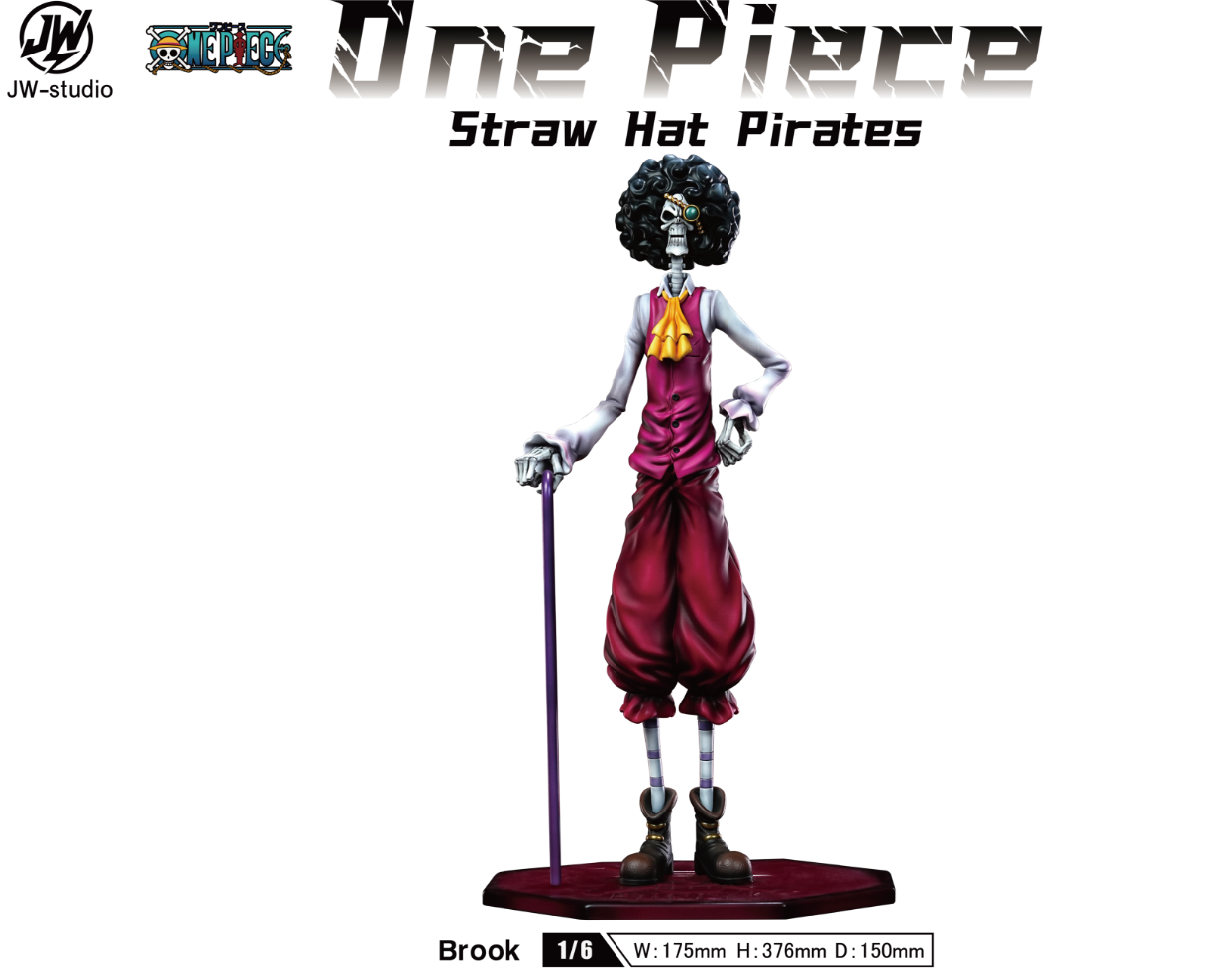 JW Studio - Roronoa Zoro x Sanji x Usopp x Brook x Robin x Franky x Chopper [7 Variants]