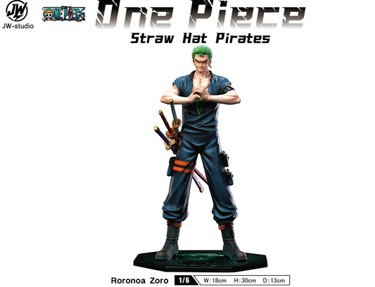 JW Studio - Roronoa Zoro x Sanji x Usopp x Brook x Robin x Franky x Chopper [7 Variants]