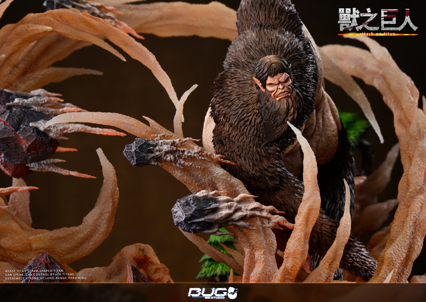 Bug Studio - Beast Titan x Young Zeke Yeager [2 Variants]