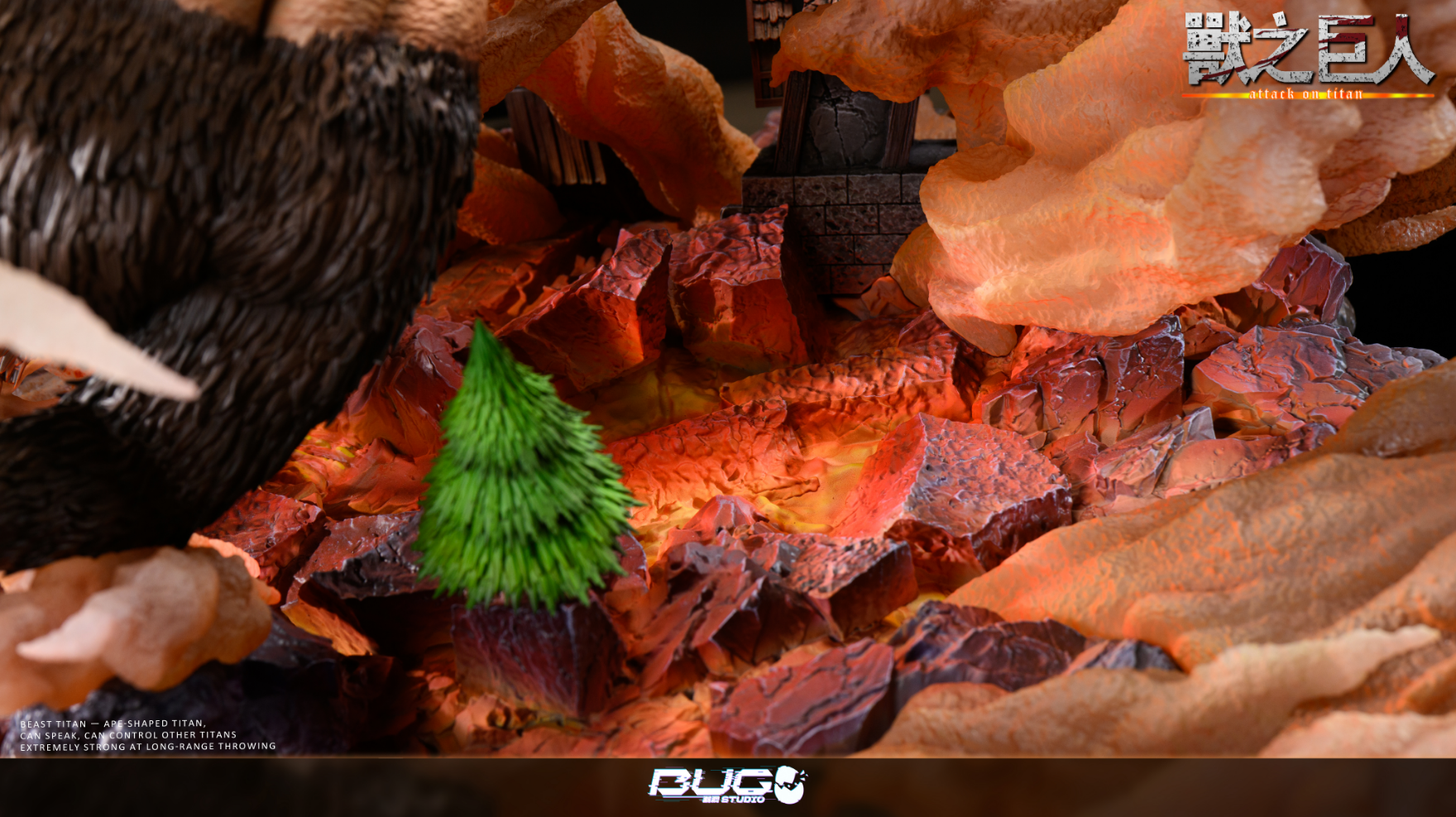 Bug Studio - Beast Titan x Young Zeke Yeager [2 Variants]