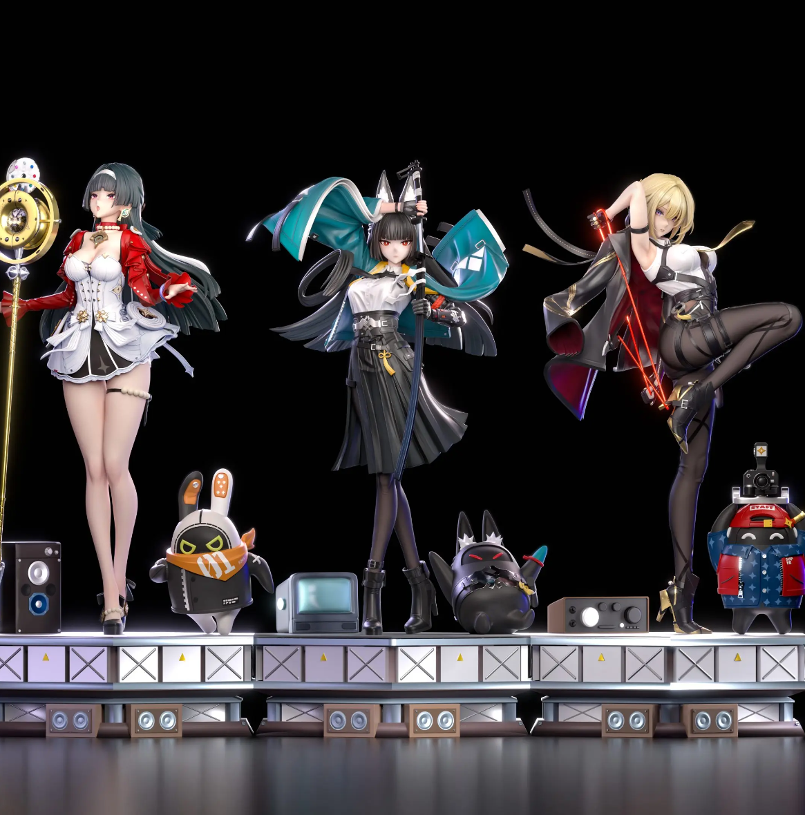 Hajimi Studio - Astra Yao X Hoshimi Miyabi X Evelyn Chevalier [3 Variants]