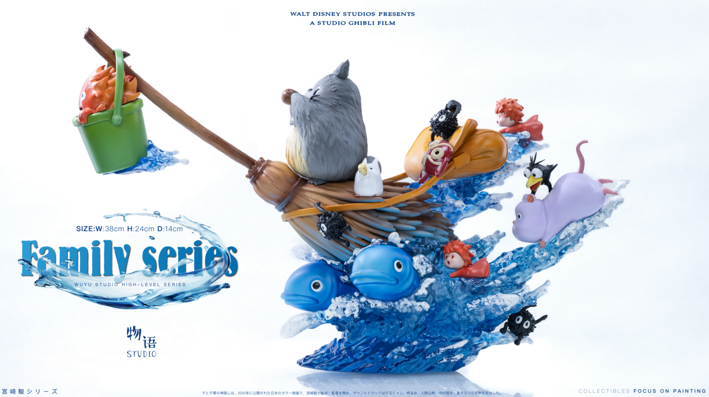 Wu Yu Studio - Magic Broom Cute Creatures Flight Tale