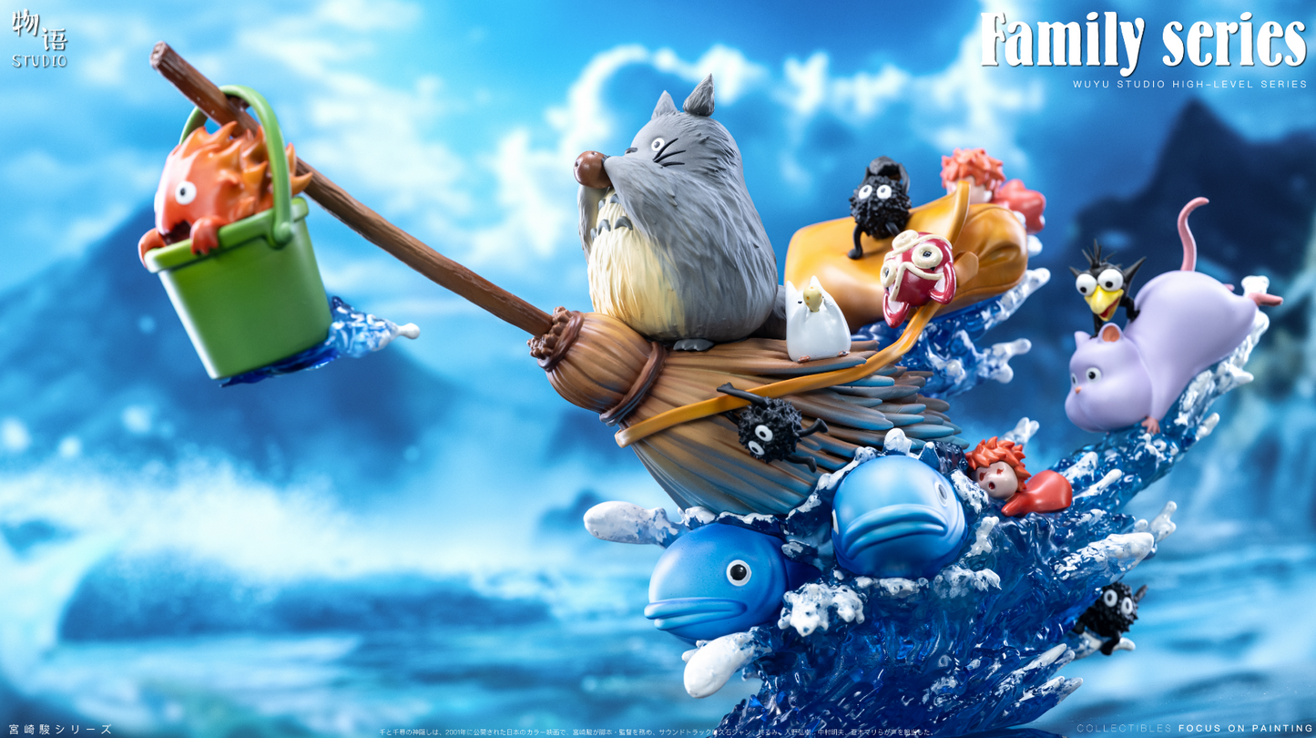 Wu Yu Studio - Magic Broom Cute Creatures Flight Tale