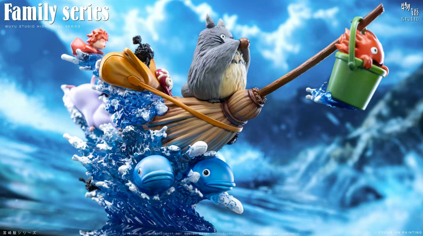 Wu Yu Studio - Magic Broom Cute Creatures Flight Tale