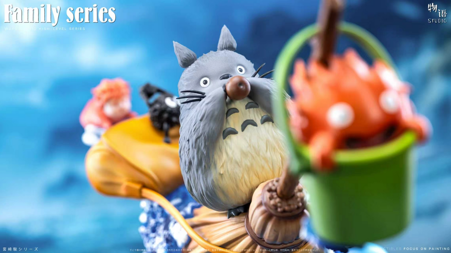 Wu Yu Studio - Magic Broom Cute Creatures Flight Tale