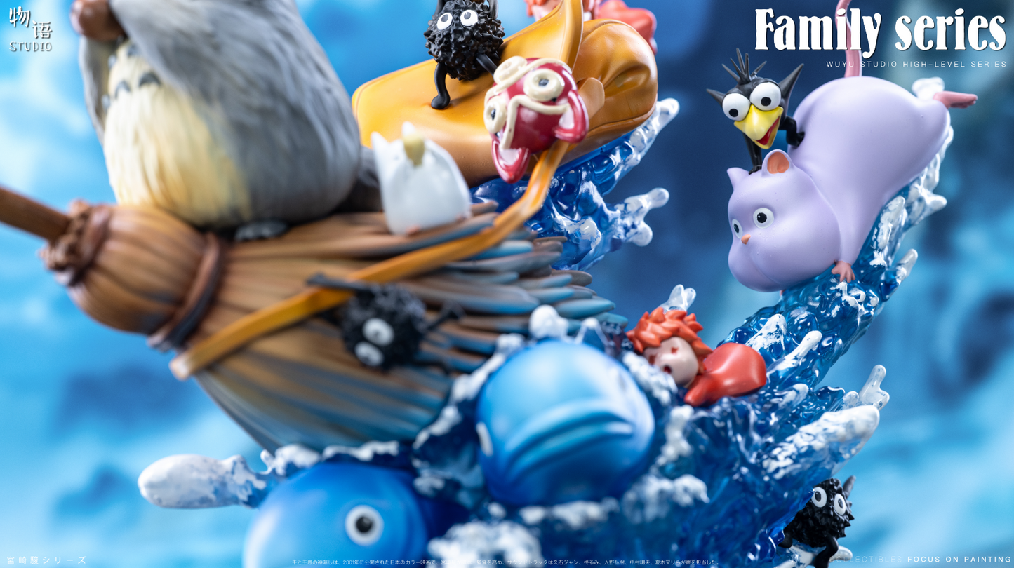 Wu Yu Studio - Magic Broom Cute Creatures Flight Tale