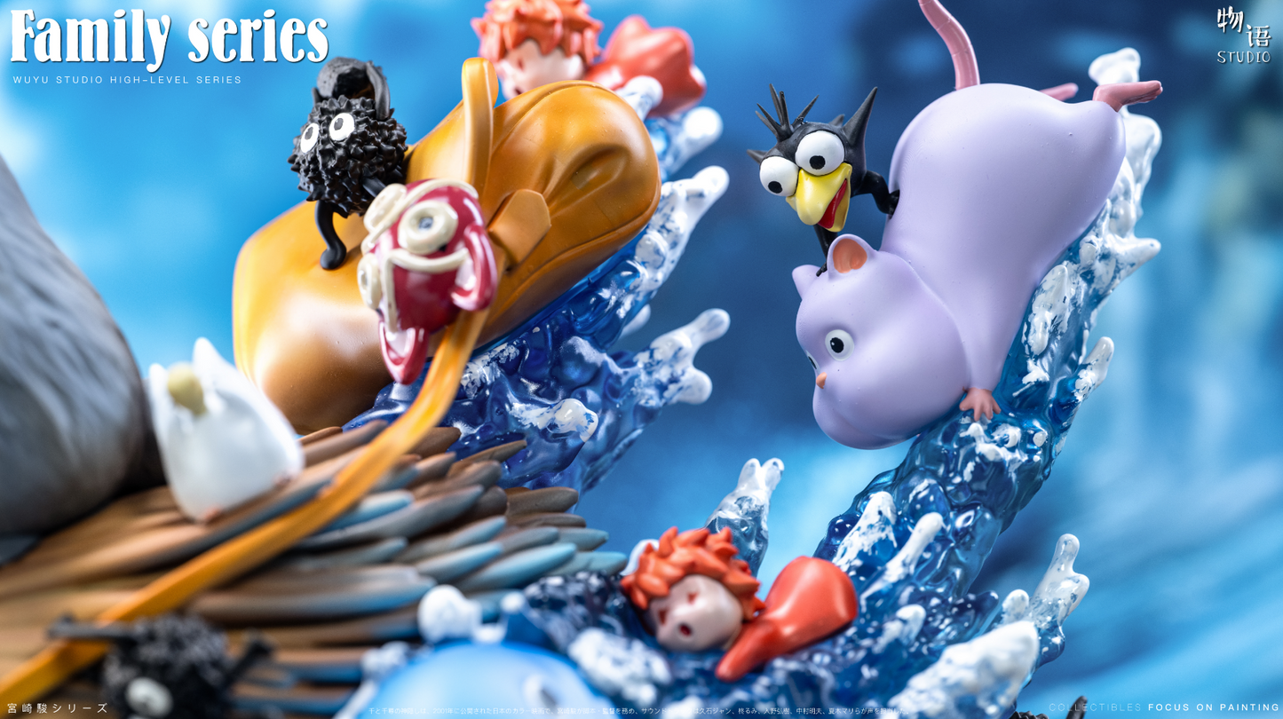 Wu Yu Studio - Magic Broom Cute Creatures Flight Tale