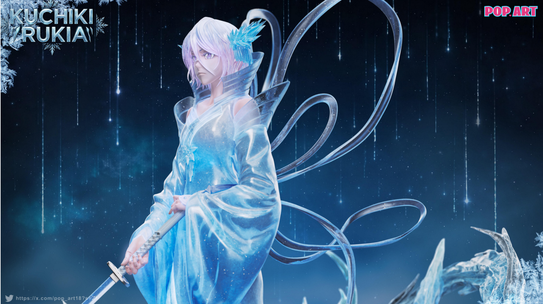 POP.ART Studio - Rukia Kuchiki White Haze Punishment [2 Variants]