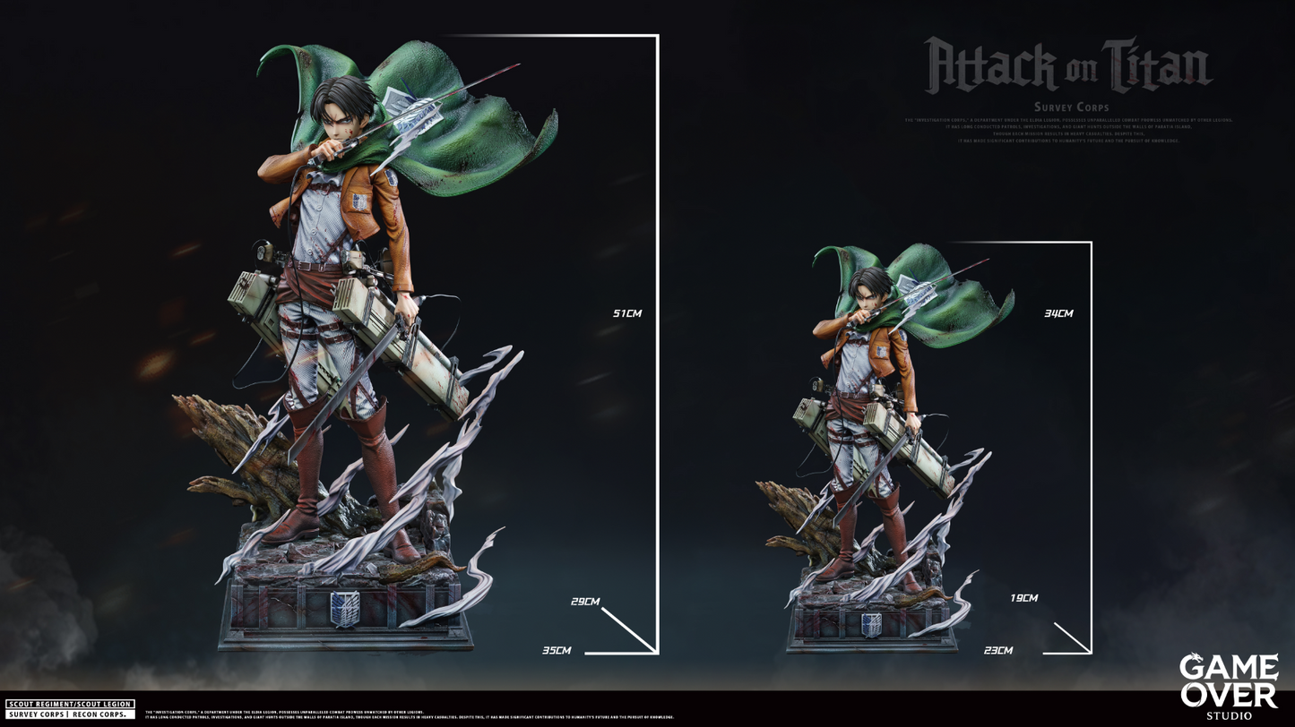 Game Over Studio - Levi Ackerman [2 Variants]