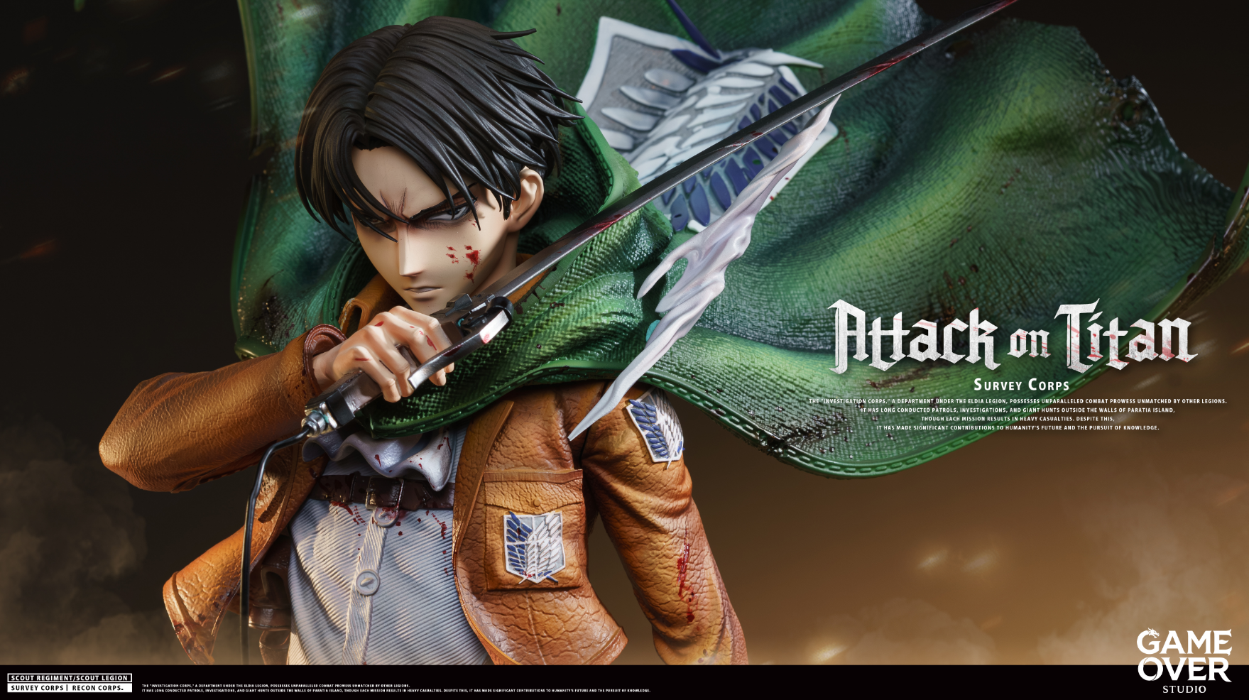 Game Over Studio - Levi Ackerman [2 Variants]