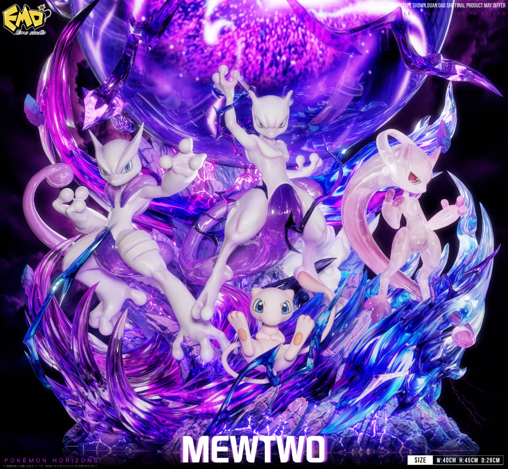 Emo Studio - Mewtwo [2 Variants]