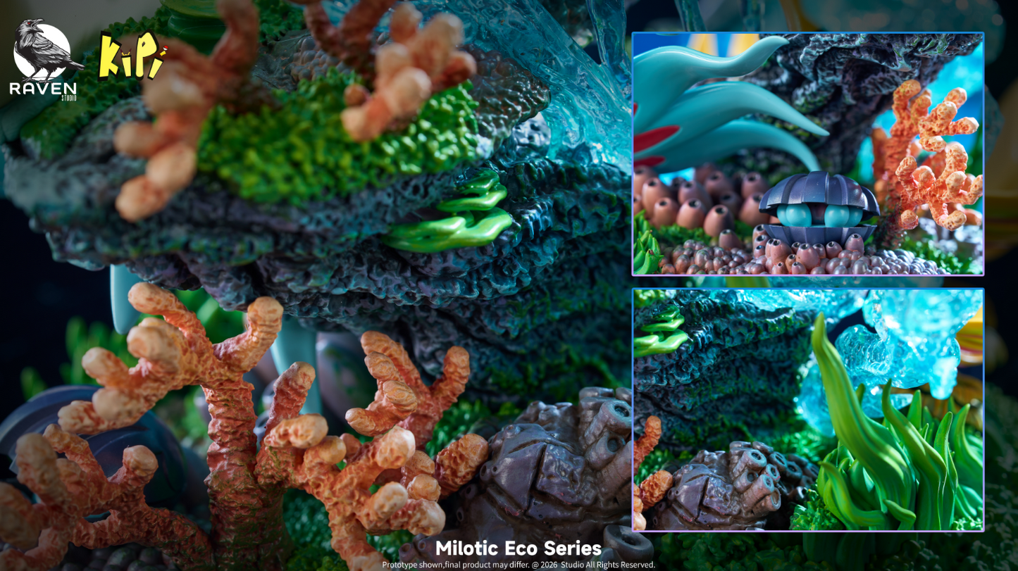 Raven Studio X Kipi Studio - Milotic Ecology