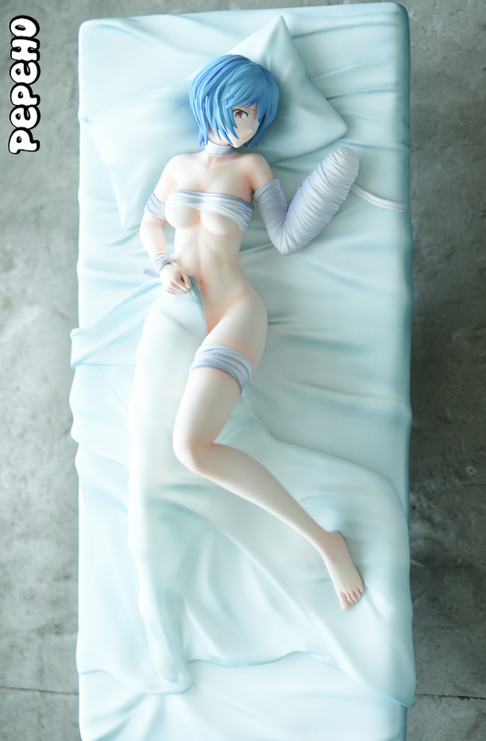 Pepeho Studio - Rei Ayanami on the Hospital Bed 